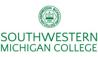 Southwestern Michigan College words in green
